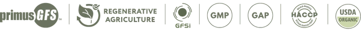 Primus GFS, Regenerative Agriculture, GFSI, GMP, GAP, HACCP, USDA Organic
