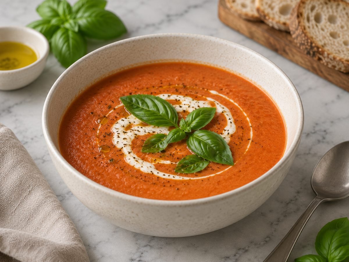 Tomato & Basil Soup